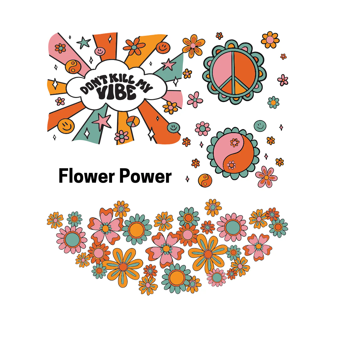 Flower Power Beaker Double Stack - Image 3