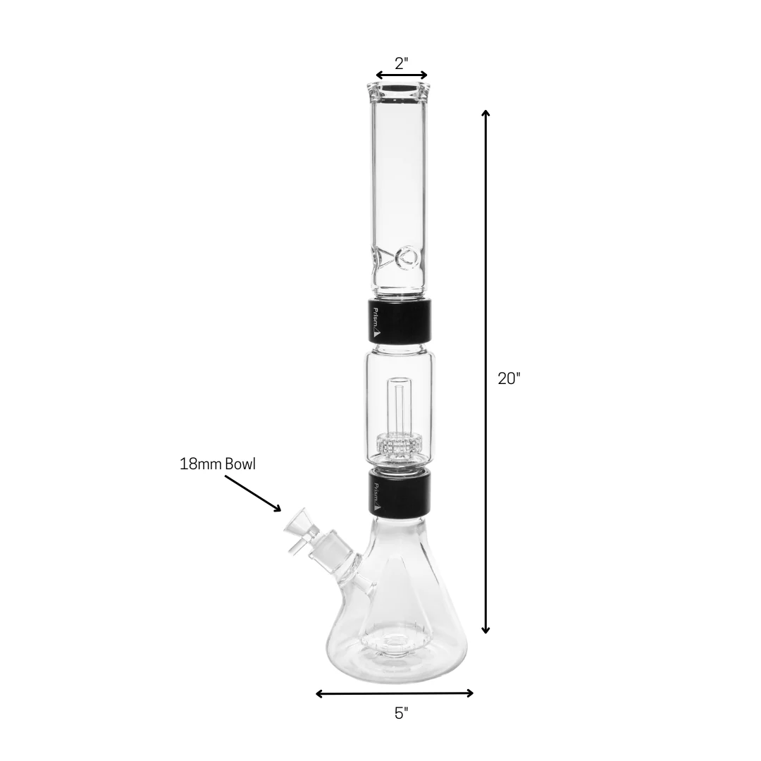 Percolated Beaker Double Stack Clear - Image 13