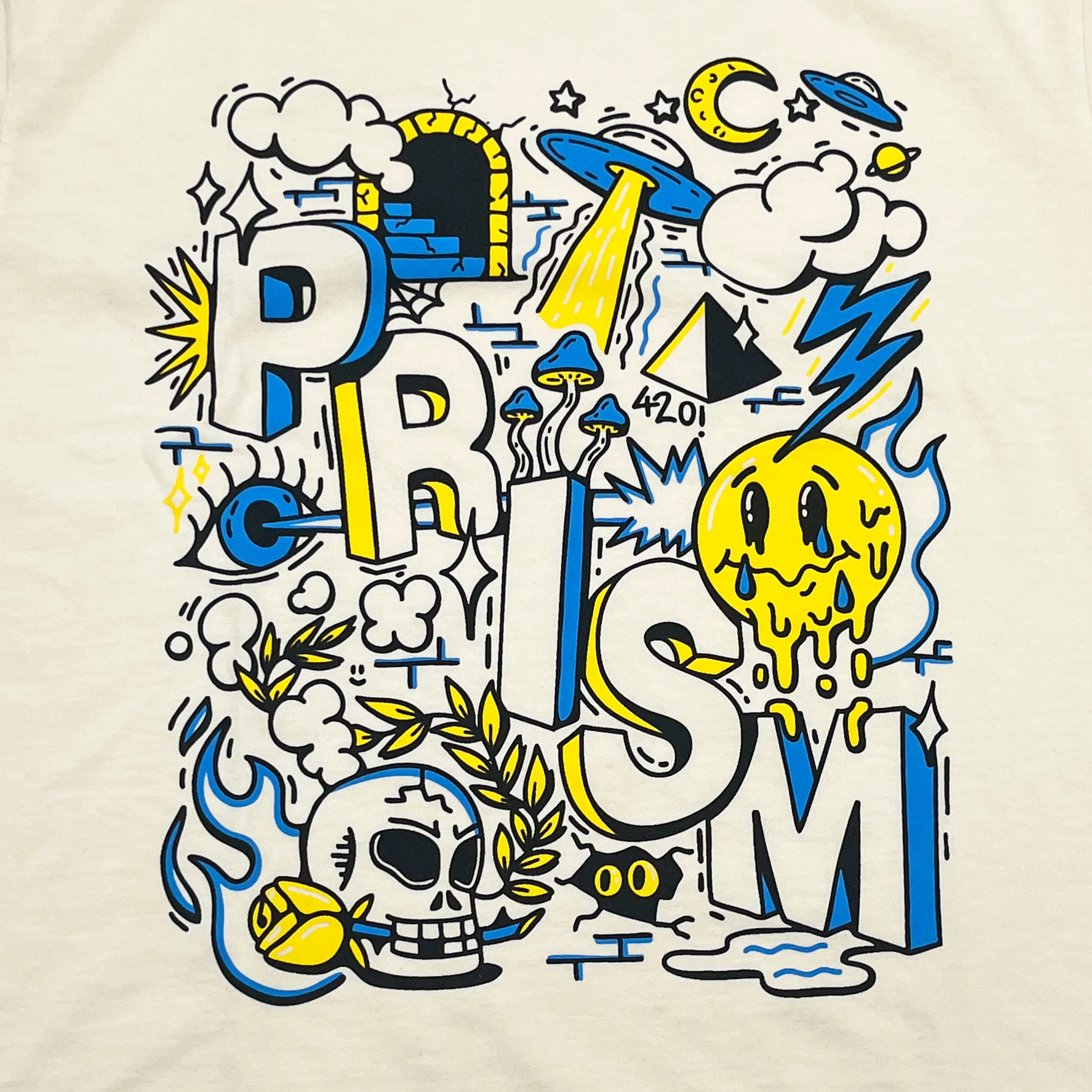 Aliens, Mushrooms, & Laser Beams Tee - Image 5